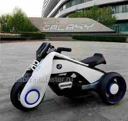 Детский электромотоцикл "Cool Moto" BDQ6188 белый