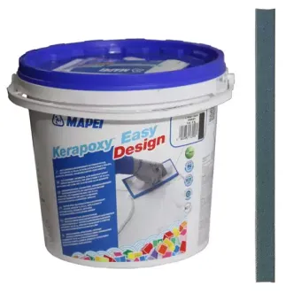 Mapei Kerapoxy Easy Design № 0169 эпоксидный шовный заполнитель Голубая сталь 3кг