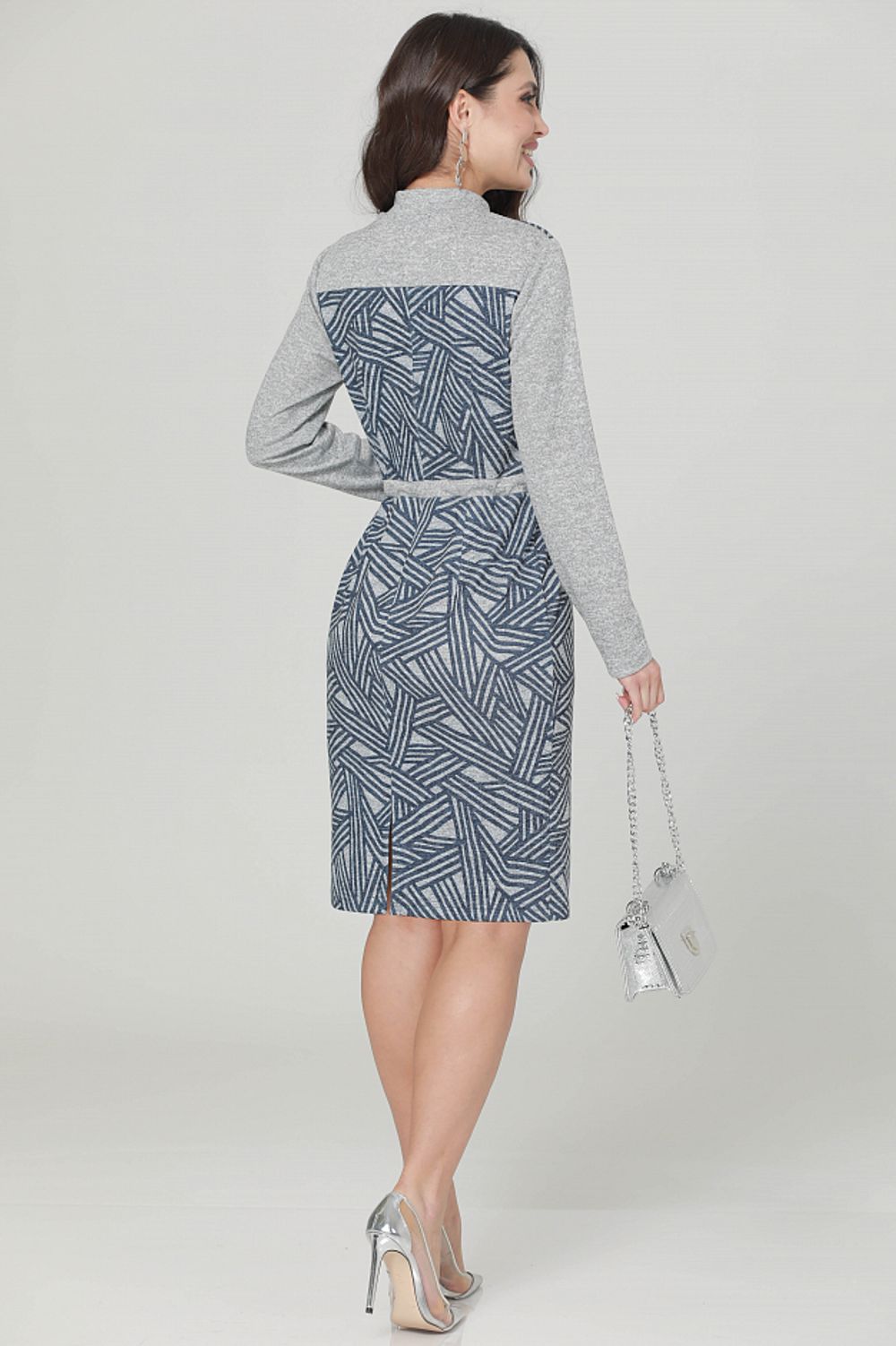 Платье Новый облик, принт DStrend (Акция)