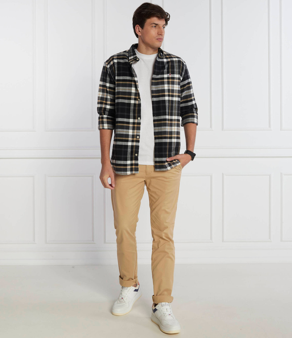 Рубашка Tommy Jeans - черный(DM0DM17246)