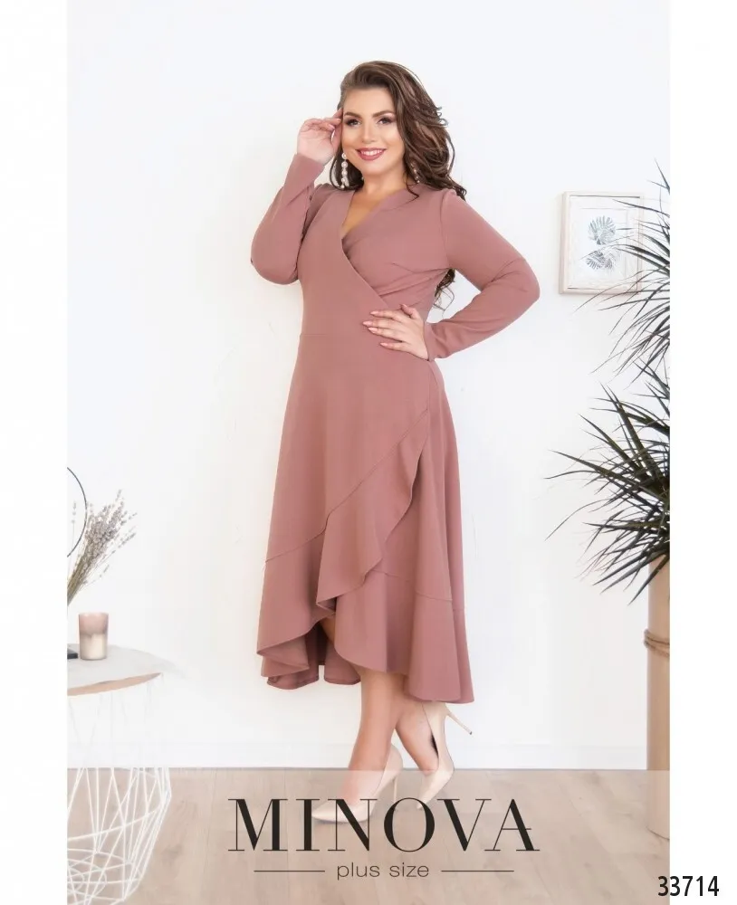 Платье 3121Б-фрезовый Minova