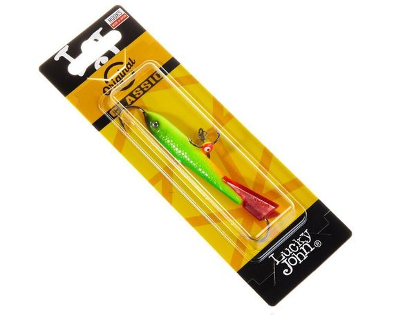 Балансир Lucky John CLASSIC 9 с тр. 85мм/26RT блистер