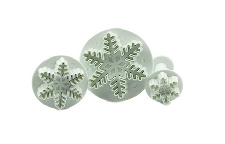 Плунжеры "Снежинка" 3шт