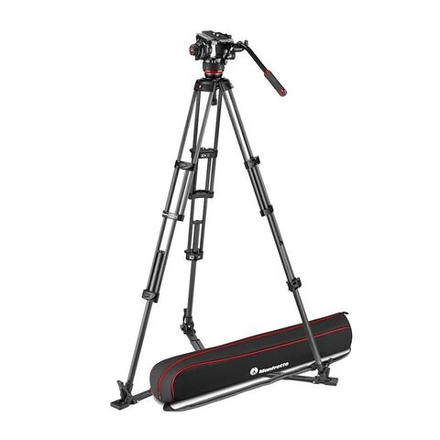 Видеоштатив Manfrotto MVK504XTWINFA голова 504X, штатив 645 Fast алюминиевый