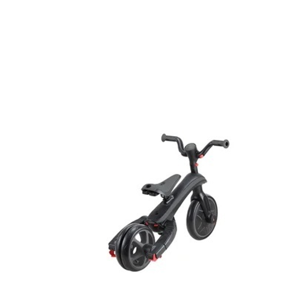 Велосипед-беговел Globber Trike Explorer Foldable 4 в 1 Black-Grey