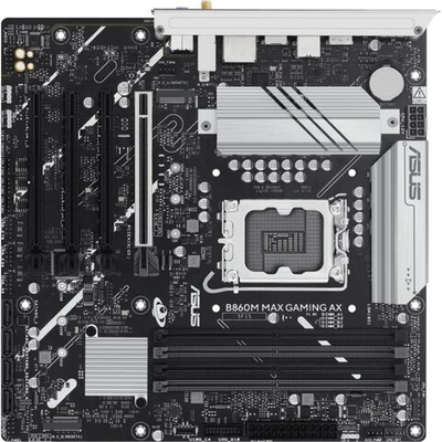 Материнская плата ASUS B860M MAX GAMING AX, LGA1851, B860, DDR5, mATX