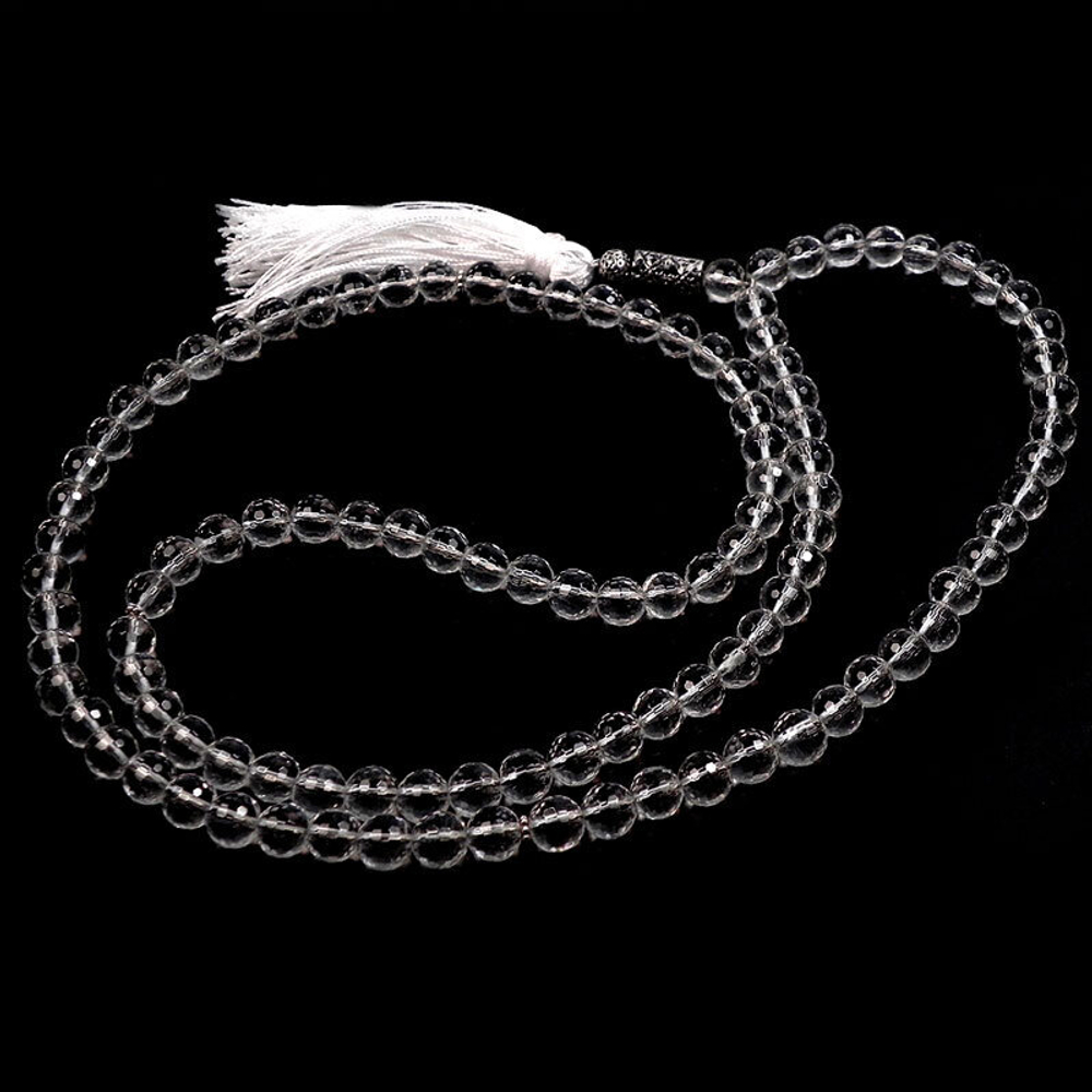 Четки "Буддийские" горный хрусталь асс.