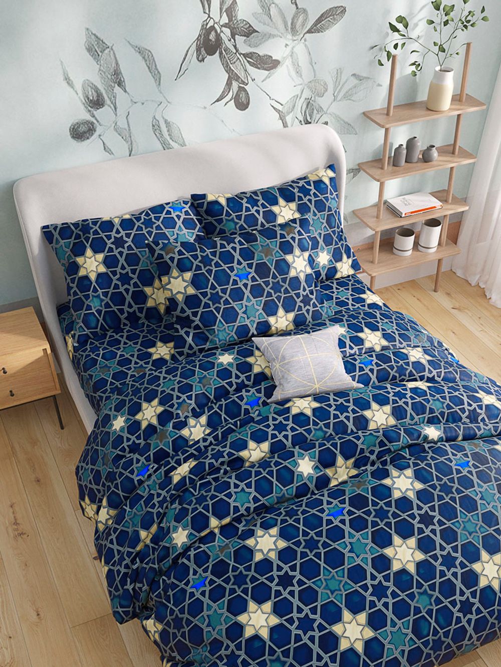 Пододеяльник Сказка "Мозаика" евро 200х215 см, перкаль