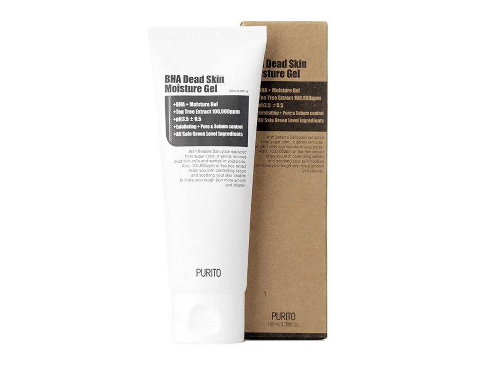 Purito BHA Dead Skin Moisture Gel обновляющий увлажняющий гель с BHA-кислотами для жирной и проблемной кожи