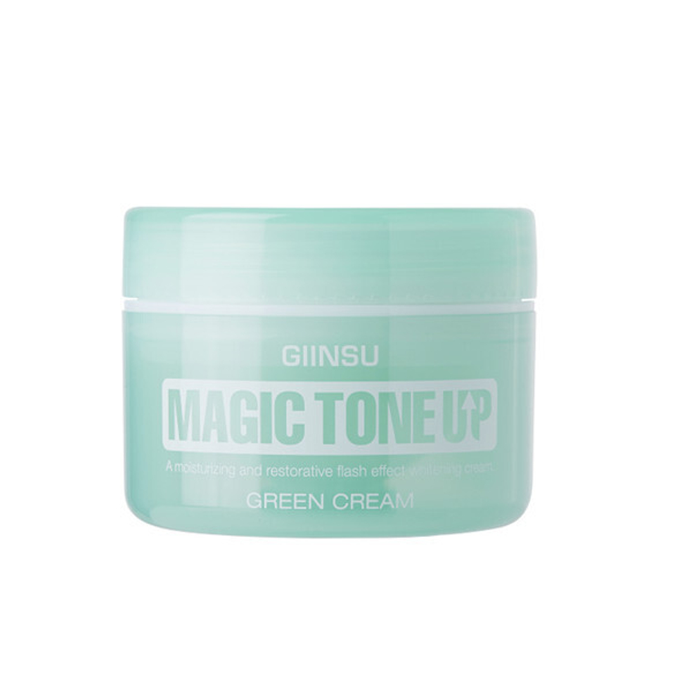 Крем для лица GINSU Magic Tone Up Green Cream Срок АВГУСТ 2025