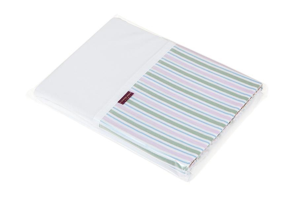 Постельное белье 2 спальное евро Luxberry Трикотаж Джерси зеленое