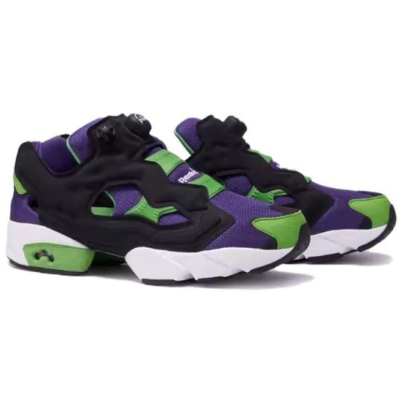 Reebok Instapump Fury Беговые кроссовки Низки Черный/Зеленый/Летающий Унисекс