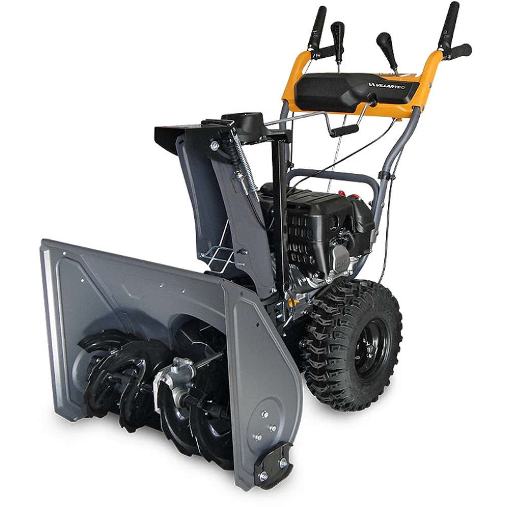 VILLARTEC WB5561P снегоуборщик бензиновый 5.5 л.с, ковш 61 см, выброс 11 м, 4 вперед/1 назад