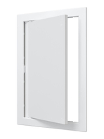 Люк ревизионный Л фланец 196х296 нажимной 218х318 пластик EVECS