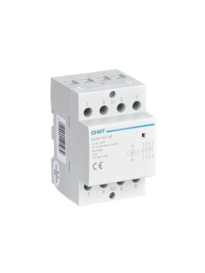 Контактор модульный NCH8-63/40 63А 4НО AC 220/230В 50Гц (R) CHINT 256101