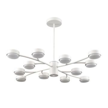 8265/12 COMFI LN26 233 металл, белый Люстра GX53 LED 12*7W 220V TORINA