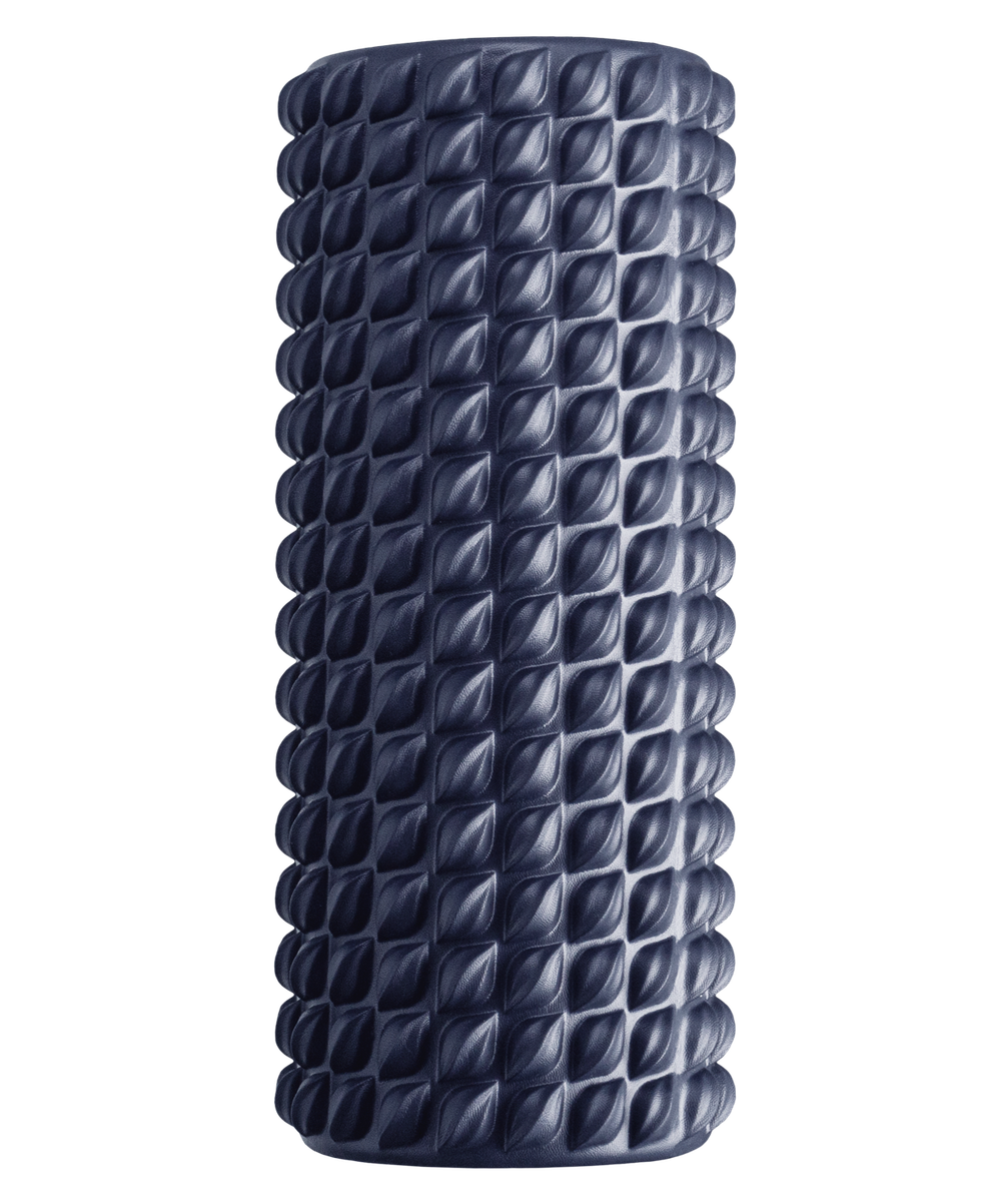 Ролик массажный FA-528, EVA/PVC, 33x14 cм, низкая жесткость, синий/красный