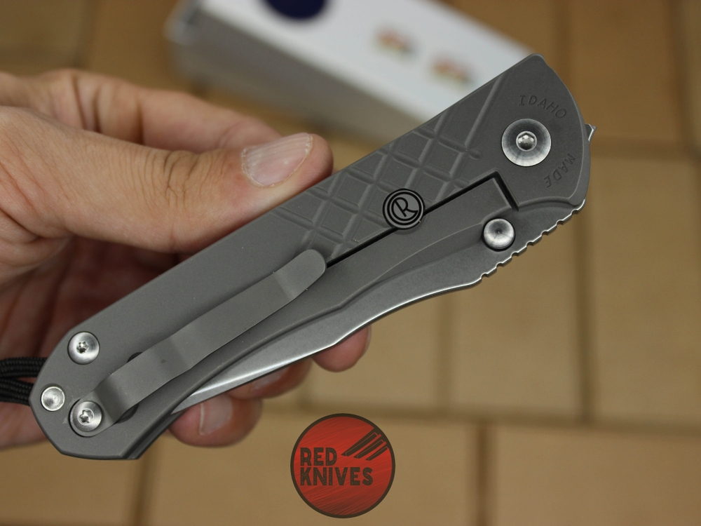 Нож Chris Reeve Umnumzaan Tanto - рукоять титан CR/UMNUT