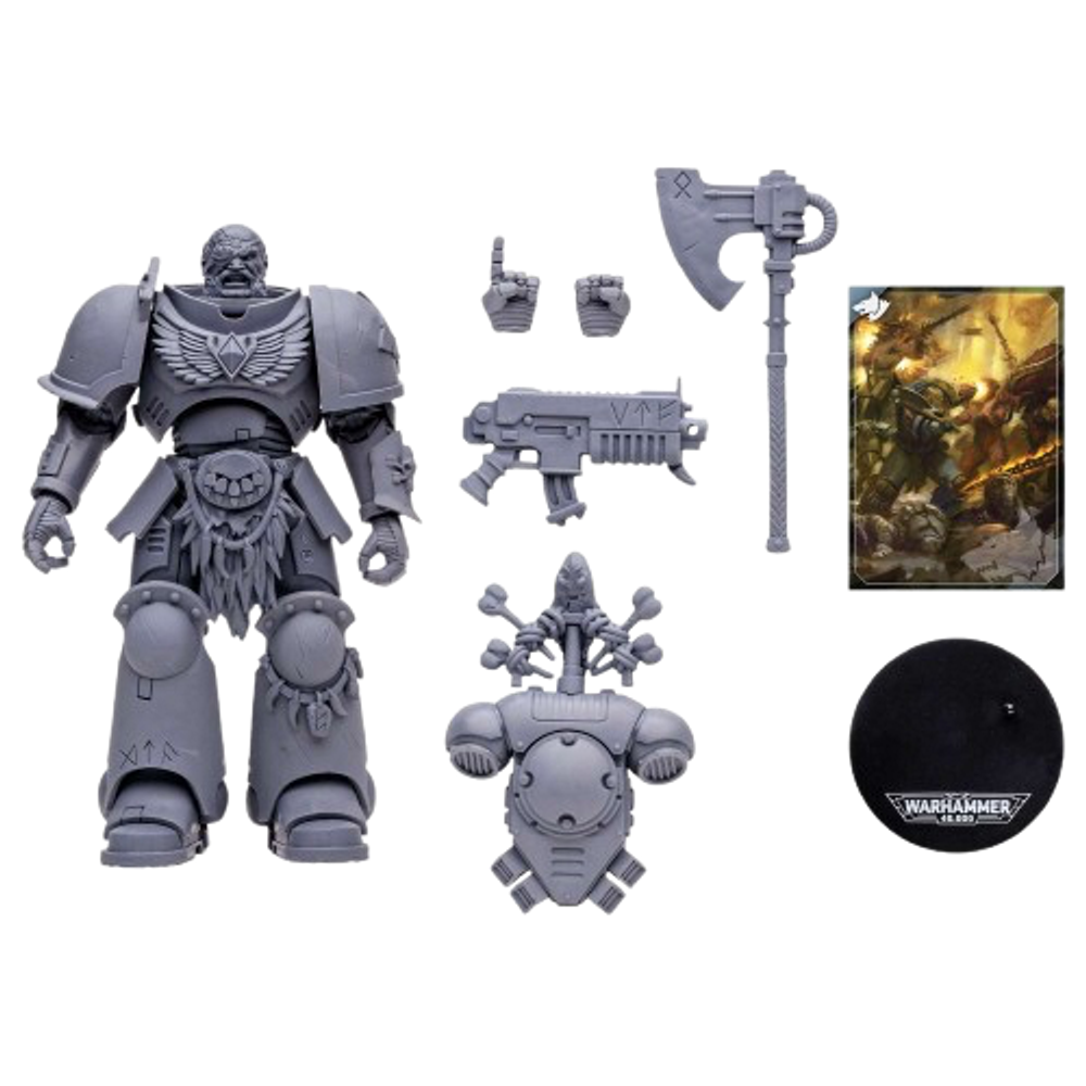 Фигурка McFarlane Toys Warhammer 40000 Space Wolves Wolf Guard Artist Proof