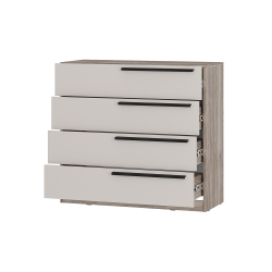 Комод КМ-02, Дуб смоки, Кашемир