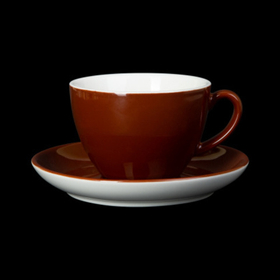 ЧАЙНАЯ ПАРА 320мл, коричневый "Corone Gusto"