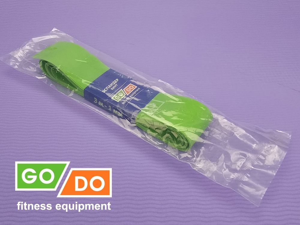 Эспандер-бинт длина 3 м ширина 5 см толщина 1 мм