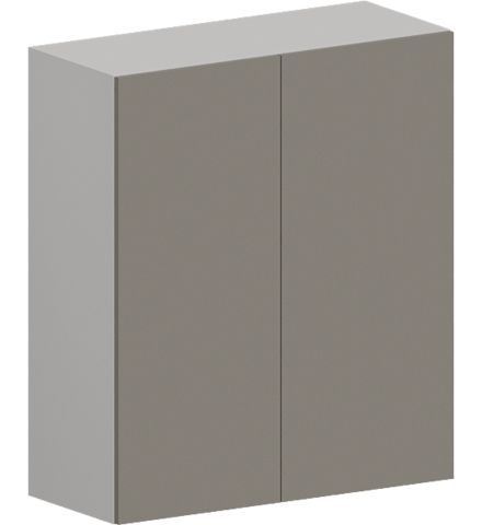 Кухня Модуль ШВ 809 Графит / Теплый серый