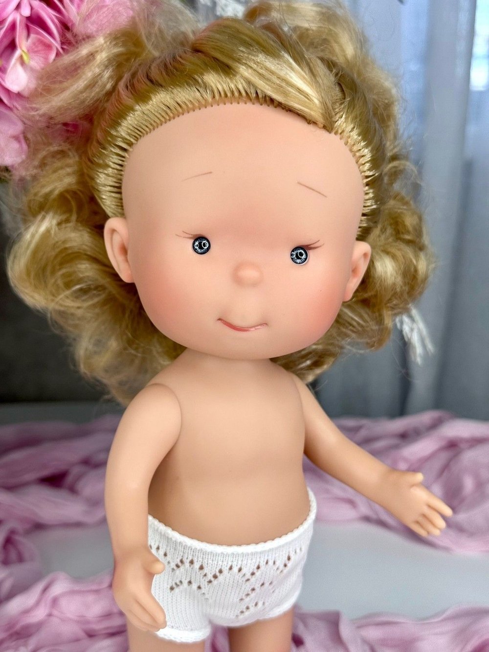 Кукла для девочки виниловая 30см Пиппа без одежды (2899W2A)