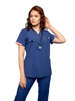 Туника медицинская женская Pulse 254 Alabama, R143 пурпурно-фиолетовый, L