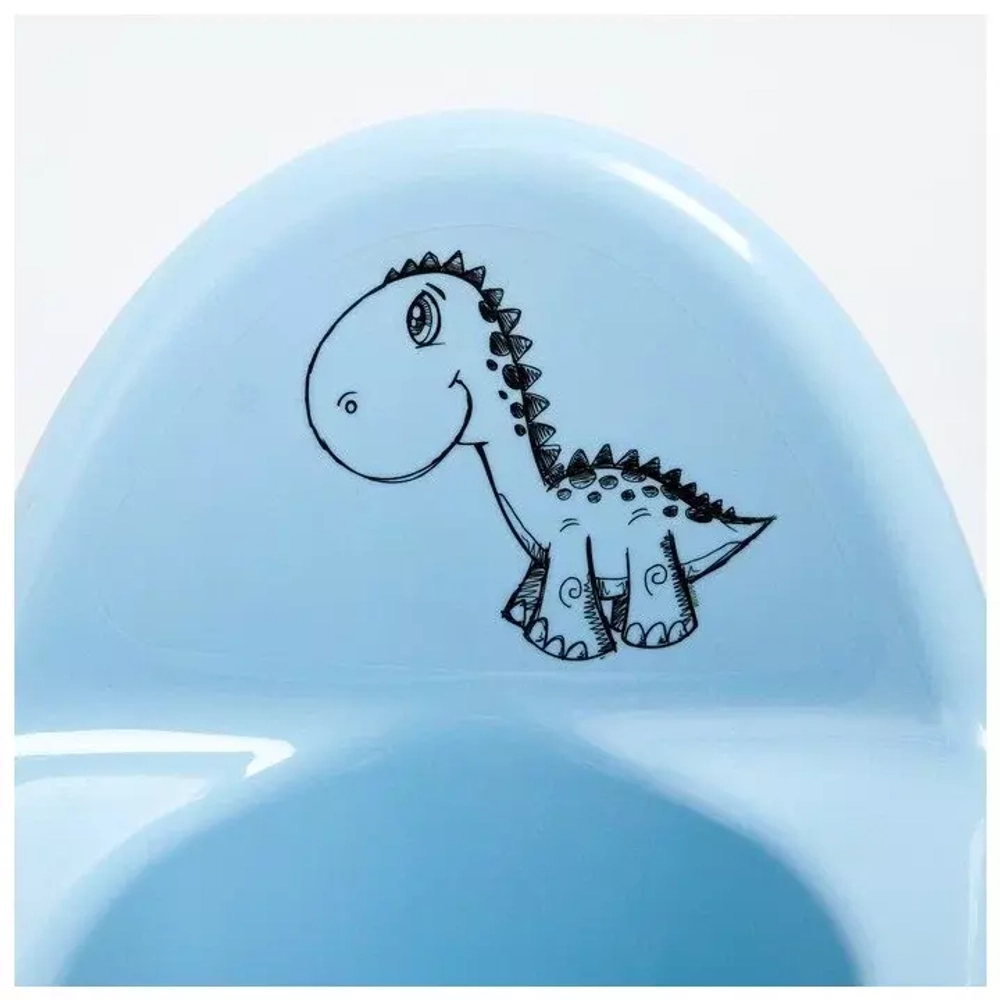 Горшок детский "Дино"  (blue-голубой)