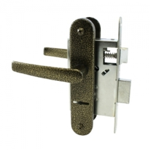 Замок врезной Птимаш ЗВ9-4.08 (ЗВ9 КЛАССИКА) бронза, с/руч  /10727