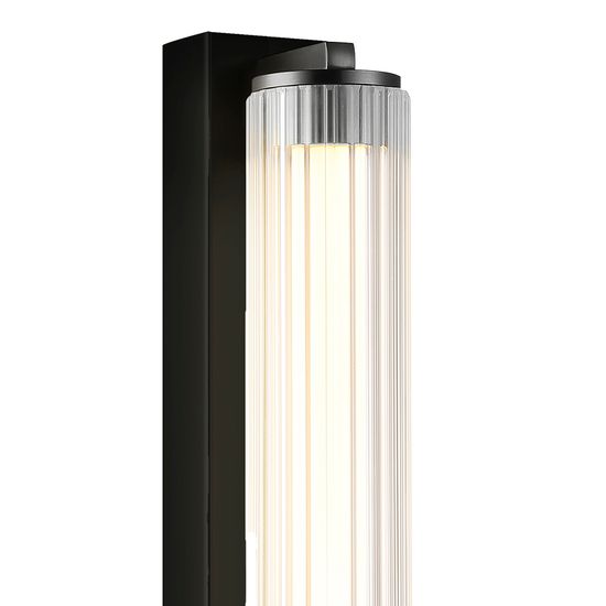 SL6224.401.01 Светильник настенный ST-Luce Черный/Прозрачный LED 1*8W 4000K BAMBOO