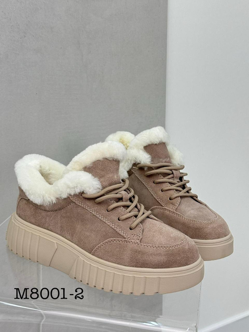 Ботинки зима нат. замша по 8 пар (36-41)р./ M8001-2