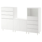 Книжный шкаф - PLATSA IKEA / ПЛАТСА ИКЕА,  220х133 см, белый