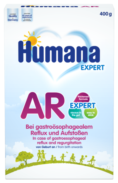 Смесь антирефлюксная Humana AR Expert c 0 месяцев 400г