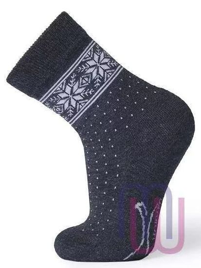 (9SMU) Термоноски детские  Norveg Soft merino wool - мягкие носки с дополнительным утеплением в зоне стопы