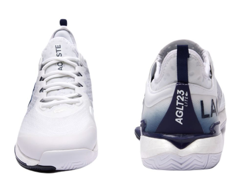 Мужские кроссовки теннисные Lacoste SPORT AG-LT23 Lite - белый