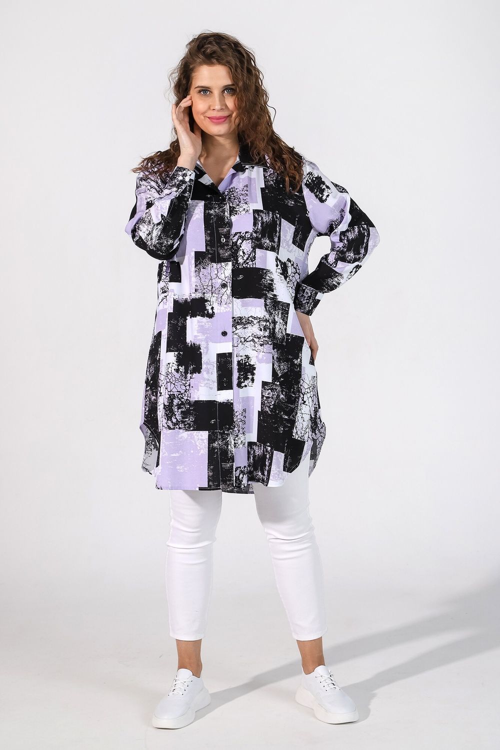 Туника (рубашка) Сага-3 Виотекс СИРЕНЕВЫЙ