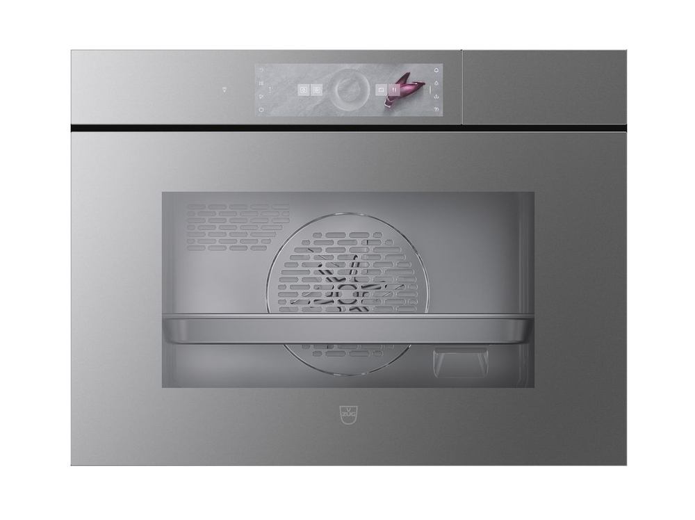 Паровой шкаф V-ZUG CombiSteamer V6000 45 платиновое стекло/AutoDoor CS6T-23043