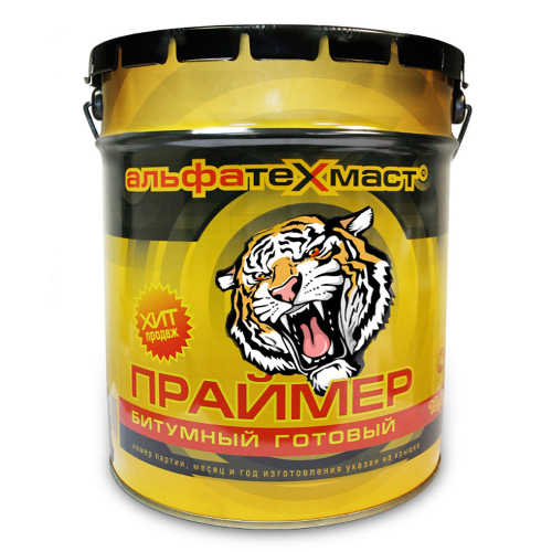 Праймер битумный 16кг готовый АльфаТехМаст