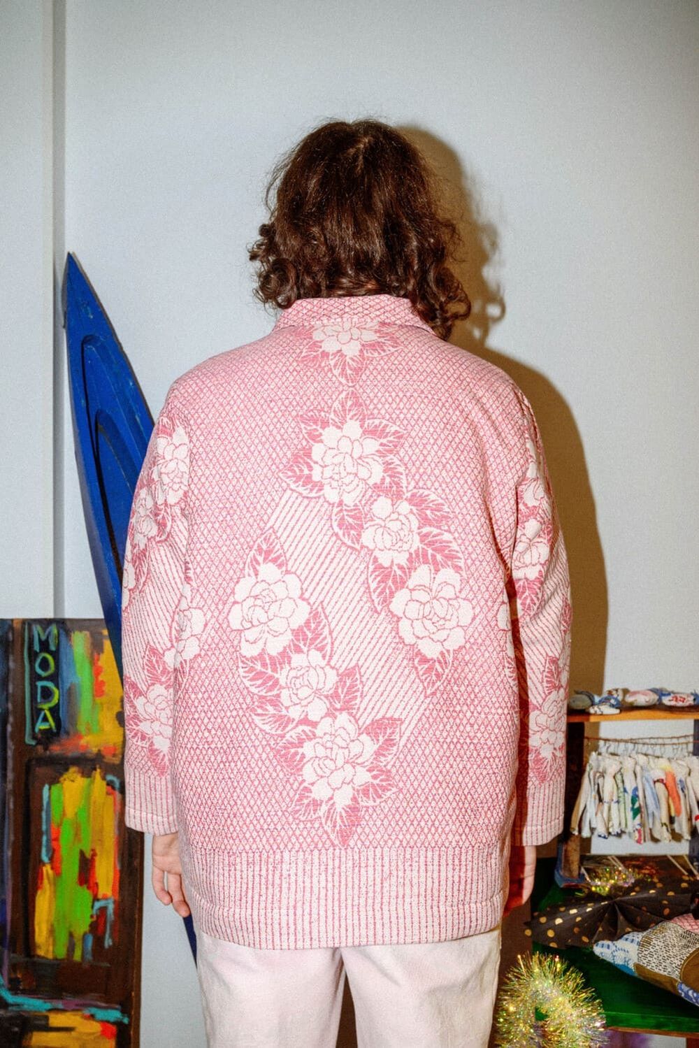 Куртка Soeurs с Двумя Расшитыми Карманами / Foxberry Jacket бордовая