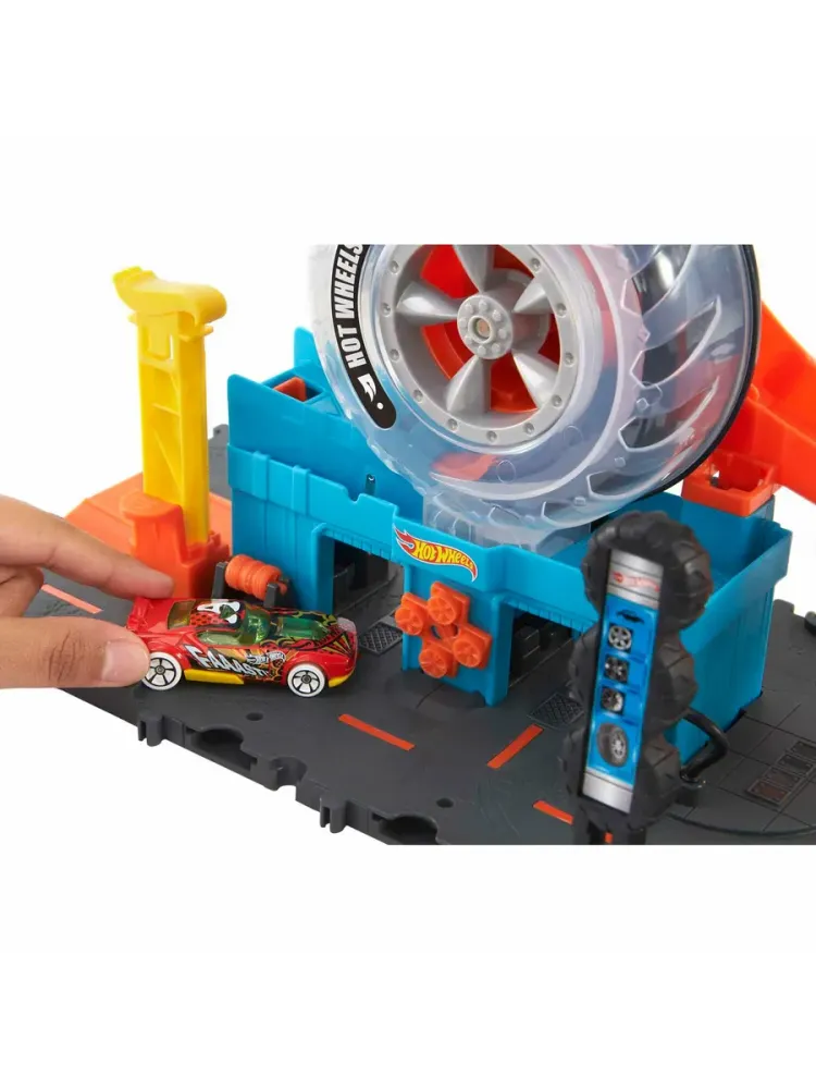 Игровой набор трек Сити Шиномонтажная мастерская HDP02