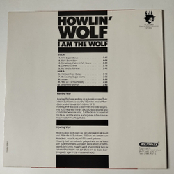 Винтажная виниловая пластинка LP Howlin Wolf I Am The Wolf (France 1988)