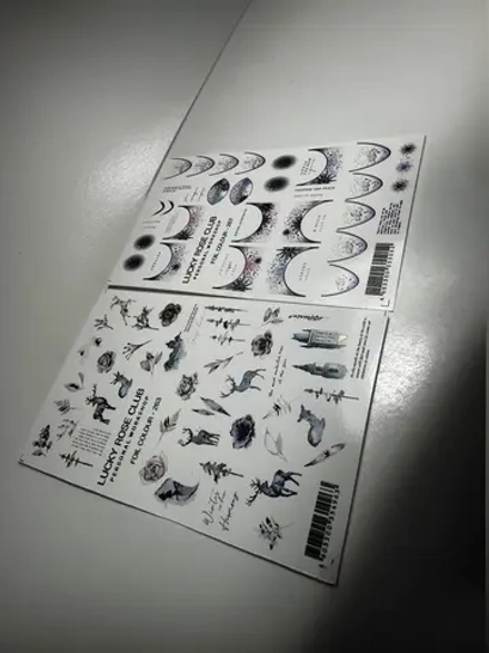 Набор слайдеров 2 шт для длинных ногтей 263, 268