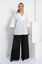 Блуза Легкость движения (белая) Б12945-30М LT Collection