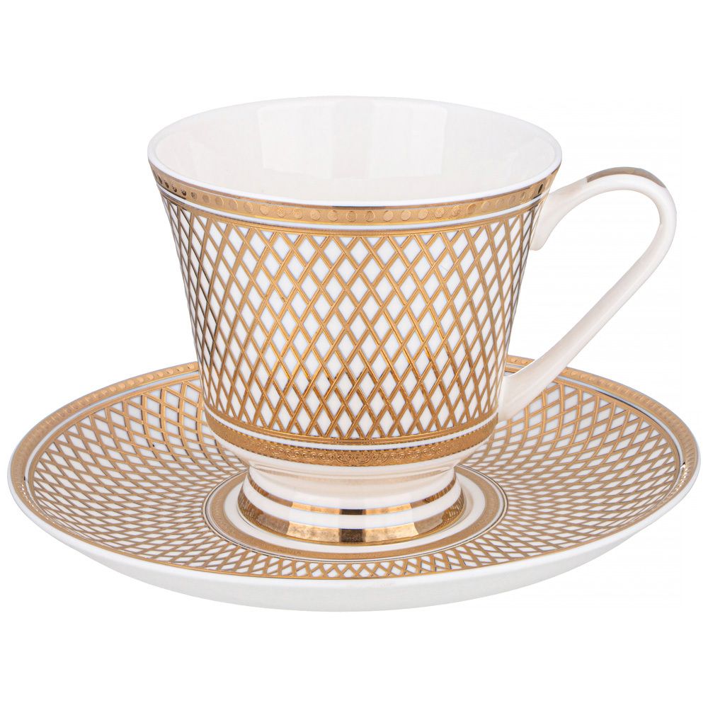 ЧАЙНЫЙ НАБОР LEFARD "ЗОЛОТАЯ СЕТКА" HА 6 ПЕР. 12 ПР. 270 МЛ (КОР=5НАБ.)