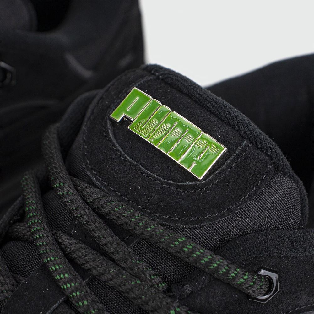 Кроссовки Puma 180 Black Green Wmns
