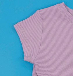 "лапша" футболка-топик узелок 4689