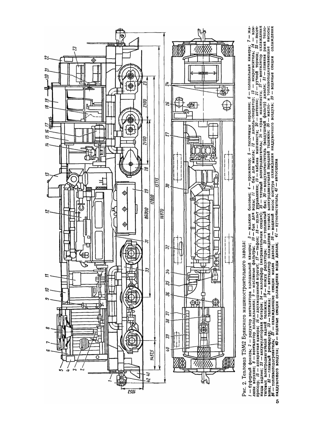 Тепловозы ТЭМ1 и ТЭМ2 | Е.Ф. Сдобников