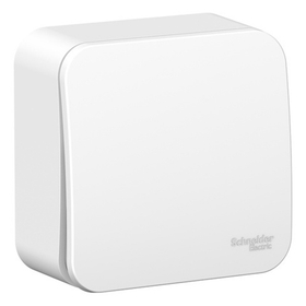 Выключатель 1-клавишный 10А, 250B, IP20, изолир. пластина Blanca наруж Бел SE BLNVA101011